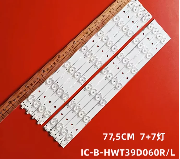Светодиодная лента с подсветкой 7 + 7 Ламп для 180-W00-390000H IC-B-HWT39D060L IC-B-HWT39D060R V390HJ1-P02 T390HVN01.0