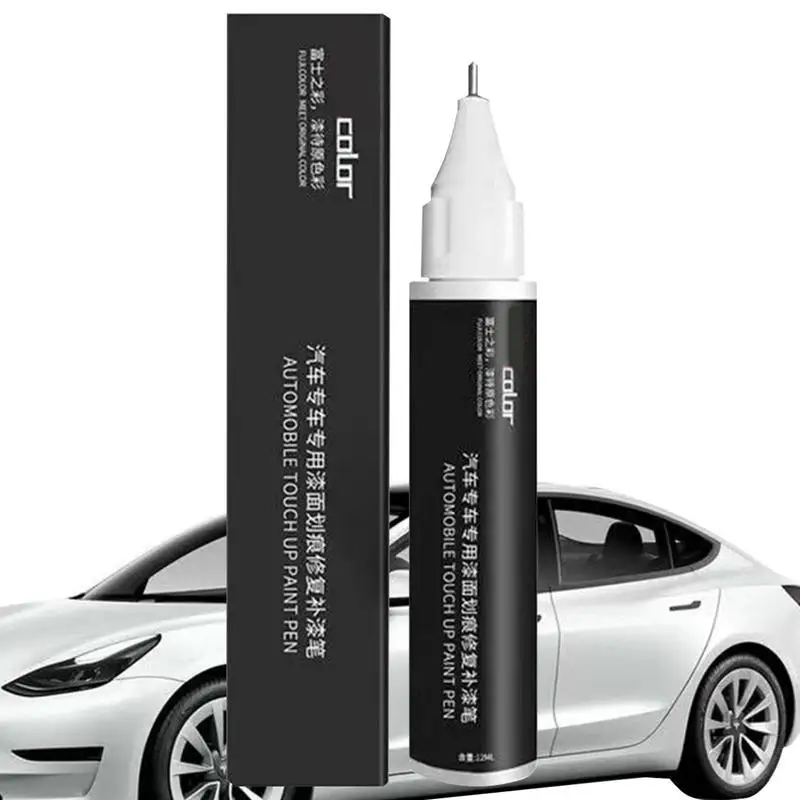Ручка для покраски автомобиля 12 мл Прозрачное покрытие Для удаления царапин на автомобиле, наполнитель, герметик, активированный Прозрачный для Tesla Model 3 XYS