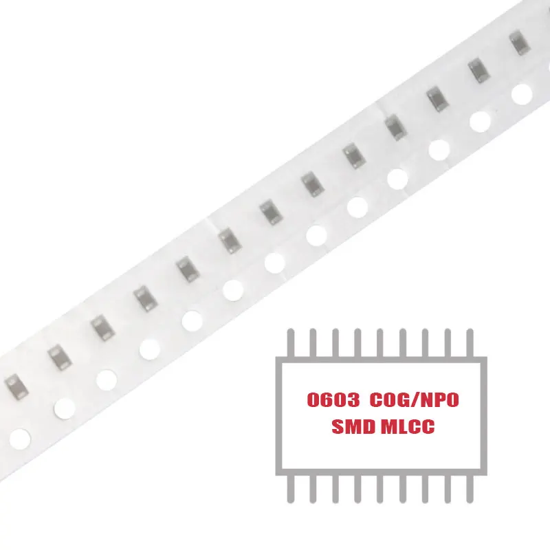 МОЯ ГРУППА 100ШТ SMD MLCC CAP CER 6.3PF 100V C0G/NP0 0603 Многослойные Керамические Конденсаторы для Поверхностного Монтажа в наличии на складе