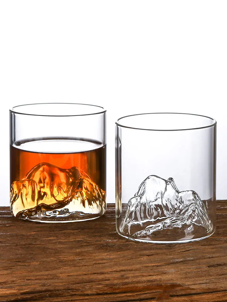 Стакан из горного стекла Fuji, бытовые стаканчики для питья, стаканы для питья из пивного стекла